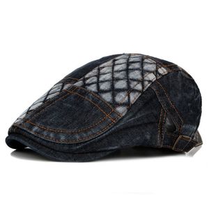 Bal caps mode unisex zomer gewassen baret vintage stiksels mannen berrets vrouwen hoeden rand hoed cowboy katoen honkbal