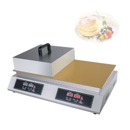 Máquina de soufflé Dorayaki, máquina para hacer muffins, máquina de panqueques de soufflé japonés esponjoso, equipo para refrigerios