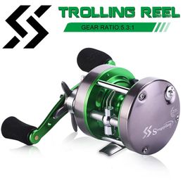 Sougayilang aas giet reel 61bb 53 1 max sleep 20kg trollen trollen met zout water vissengereedschap Carrretilha de pesca 240514