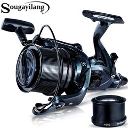 Sougayilang moulinet de pêche 131BB 4.6 1 rapport de vitesse moulinet de gabarits traînée maximale 25KG moulinet de filature Anti-corrosion pour Pesca d'eau salée 240116