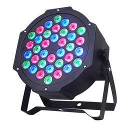 Éclairage de scène activé par le son DMX512 Lumière stroboscopique RVB à 7 modes pour la fête de Noël intérieure KTV