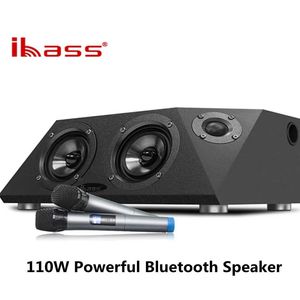 Soundbar ibass Sound of Meteorite110W Krachtige Bluetooth-luidspreker 2.0 multimedia luidsprekersysteem Home Theater Soundbar voor TV Music Center