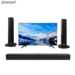 Soundbar POLVCDG Bluetooth-luidspreker Home Theater-luidspreker Afneembare vervormbare strip Home TV-luidspreker BS36