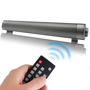 Barre de son Barre de son Haut-parleur Bluetooth Home Cinéma TV Barre de son Mini système avec télécommande Double connexion filaire et sans fil Surround 3D