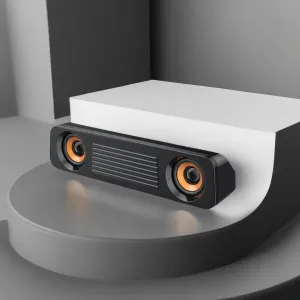 Soundbar Soundbar voor tv Met draad PC-luidspreker Draagbare USB-gamingluidspreker voor projector Bekabelde Soundbar voor thuis