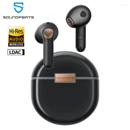 SoundPEATS Air4 Lite Bluetooth 5,3 auriculares inalámbricos Audio de alta resolución llamada AI reducción de ruido auriculares compatibles con conexión multipunto