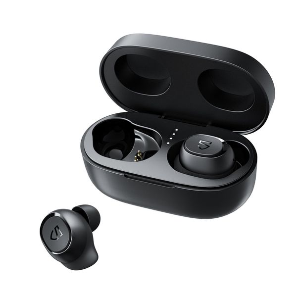 SoundPEATS Truefree 2 écouteurs sans fil Bluetooth 5.0 intra-auriculaires stéréo TWS Sports écouteurs IPX7 étanche appels monauraux/binauraux