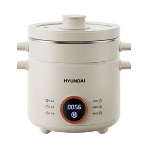 Sopa Stock Ollas 2L Cocina de arroz eléctrica Olla de cocina Mini Multicooker Caja de almuerzo Olla de arroz Olla Antiadherente Sartén eléctrica Vaporizador de alimentos 220V 231205