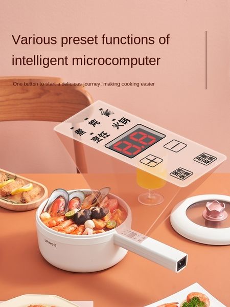 Soupe Marmites Chaudron Dortoir Étudiants Ménage Multifonctionnel Intégré Électrique Friture Cuisson Nouilles Pot SmallScale 230711