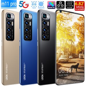 SOURCE Usine Nouveau 2023 Transfrontalier M11pro Téléphone Mobile Intelligent Grand Écran Domestique Android 8.0 Téléphone Mobile