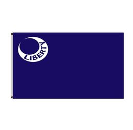 Drapeau de Caroline du Sud La bannière Moultrie également connue sous le nom de Polyester Liberty Flag 3x5ft avec œillets en laiton 3 x 5 FT7513213