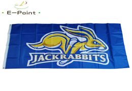 South Dakota State Jackrabbits Flag 3*5ft (90cm*150cm) Polyester vlagbanner Banner Decoratie Flying Home Garden Vlag Feestelijke geschenken 6250921