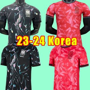 Zuid-Korea 2023 voetbalshirts thuis weg H M SON HWANG KIM HWANG LEE JEONG SUNG LEE KWON 2024 VOETBALSHIRTS Mannen Volwassen fans spelerversie