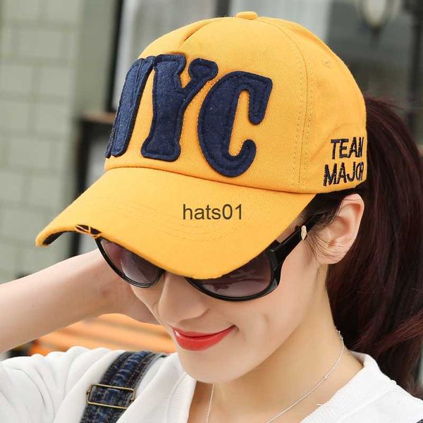 Gorra de béisbol con protector solar para hombres y mujeres de Corea del Sur NYC pareja de moda primavera y verano al aire libre sombrilla coreana sombrero con lengua de pato