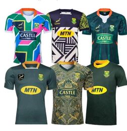 South Rugby Jerseys Africa Rugby Jersey Word Cup Signature Edition Version conjointe Team National Rugby Shirts Jerseys