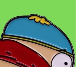 Southpark Eric Cartman Ass Badge Cartoon Animationl Broche Pin Cute Boy Accessory4092647