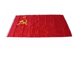 Drapeaux de l'union soviétique bannières indépendance 3X5FT 100D Polyester sport couleur vive rapide avec deux œillets en laiton 7159273