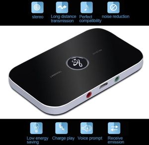 Sovo Hifi Wireless o Bluetooth récepteur et adaptateur portable de l'émetteur avec 35 mm O Entrée et sortie pour télévision mp3 PC Speak7813005