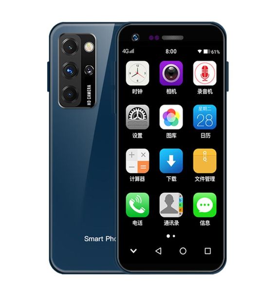 SOYES XSN5 Original Android Mini teléfonos móviles MTK6737 3GB32GB 50MP Dual SIM Smartphones Pequeño 4G LTE Pantalla táctil Desbloqueo de identificación facial3314284