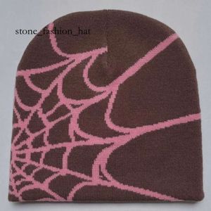 Sp5der Hat Y2k Beanie Spider Web Hat Knit Beanie Hat Skullies Beanie Sp5der Web Beanie Hat Baggy Beanie Cap Fashion High Street Brand Spider Hat White Fox 3789