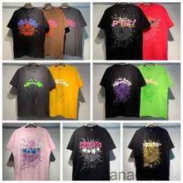 Sp5der Mens Camisetas Europa França Hip Hop Young Thug Spider Moda Mens 555555 Manga Curta Camiseta Mulheres Sp5ders Roupas Casuais Algodão Tees Polo 7ET0 7ET AGPR