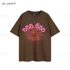 Sp5der T Shirt Hombres Camisa Summer Spider Tees Moda para hombre para mujer Diseñadores Tops de manga larga Camisetas de algodón Ropa Polos Manga corta Ropa de alta calidad 7117