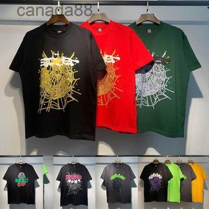 Sp5der T-shirt Hommes Femmes Designers Chemises Noir Rose Blanc Rouge Vert Tops Homme Mode Casual Spider Shorts Vêtements À Manches GCWQ GCWQ 9WT7