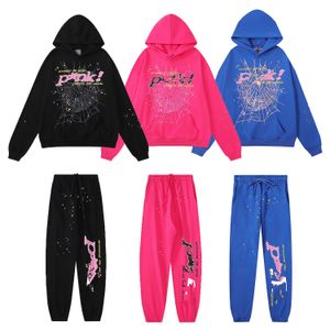 à capuche hoodies designer à capuche hommes à capuche pour hommes 555 à capuche designer sweat hommes mousse logo euro-américain ins millénaire y2k 23 nouveau style noir rose sml xl