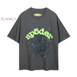 SP5ders Designer T 2024 Zomer voor mannen en vrouwen Grafische T -shirt kleding 555 T -shirt Pink Black Wit Young Thug 55555 Spiders Shirt 1303