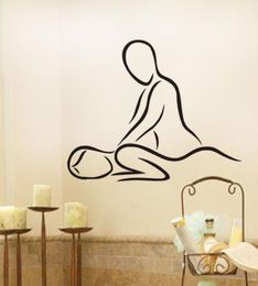 Spa Beauty Salon Wandstickers Lijmstickers Home Decor Girls Massage Wall Stickers Modern66706484252147