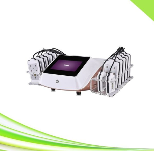 spa clinique salon 14 tampons lipolaser non invasif corps minceur cavitation diode laser lipo pad serrage laser lipo machine