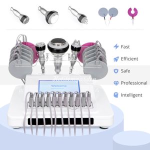 Spa EMS Pads Vakuum RF 40K Kavitation Ultraschall Photon Mikrostrom FaceBody Abnehmen Lifting 5 in1 Schönheitsmaschine für den Heimgebrauch