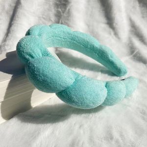 Spa -hoofdband Sponge Terry handdoekdoek stoffen hoofdband voor huidverzorging, gezichtswas, make -upverwijdering, douche, haaraccessoires