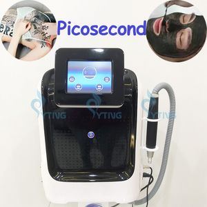 Picosecond Machine Permanente pigmentverwijdering Pico Second Nd Yag Laser Tattoo Removal Wenkbrauw Remover Sproet Elimineren