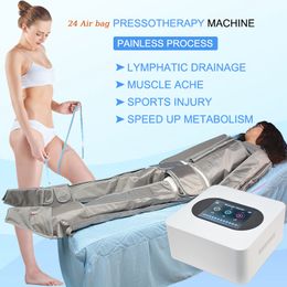 Spa Salon Gebruik 24 airbag Lymfedrainage Luchtdruk Gewichtsverlies Afslanken Lichaam Vormgeven Benen Massage Pressotherapie Machine