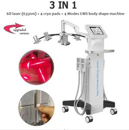 Utilisation SPA 635nm Minceur Réduction des graisses Thérapie par la lumière rouge Diode de perte de poids Laser EMS Cryo Pads Cavitation forme du corps skinTighten Réduire la cellulite Body Shaping