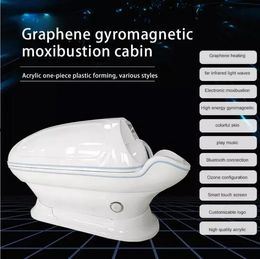 Utilisation du SPA Capsule de spa infrarouge en acrylique Capsule de drainage lymphatique à énergie thermique Thérapie à l'ozone Perte de poids du spa Gyromagneti pour spa Jet Capsule