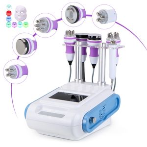 SPA Gebruik Good Effect Fat Loss Machine 5 in 1 Cavitatie Machine Afslanken Vacuümzuiging RF Cavitatie Beauty Apparatuur + Gift LED-masker