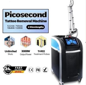 SPA gebruik pico tweede tattoo verwijdering laser verticale 1064 532 755nm nd yag laser wenkbrauw pigment tattoo pigment verwijdering machine met 3500 watt 450 ps laser