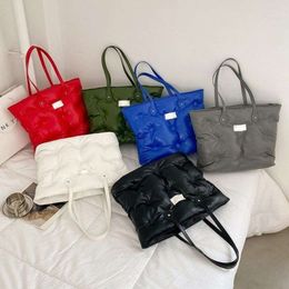 Espace coton design fourre-tout sac à main femme MM sac de créateur femmes sacs à bandoulière en cuir souple grand sac de voyage fourre-tout de mode