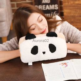 Space Heaters Animal hand warmer pillow Panda face snap pillow warm cussion YQ231116