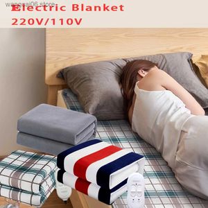 Ruimteverwarmers Elektrische deken 220 V/110 V Thuis Slaapkamer Verwarming Mat Verwarming Matras Winter Thermostaat Warmer Kussen Pad Constante Temperatuur T231216