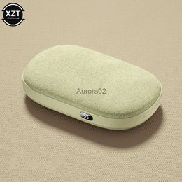 Ruimteverwarmers USB Fluwelen Handwarmer Mobiele Power Bank Draagbare Handwarmers Oplaadbare Verwarming Handwarmer Winter Mini Calentador 10000mAh YQ231116