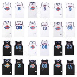 Space Jam Tune Squad Basketball 69 Pepe Le Pew Jerseys Looney Tunes 00 Roadrunner Yosemite Porky Pig Marvin The Martian Sylvester Wile Coyot