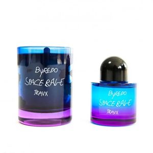 Space Rage Travx Parfum 100 ml en geurkaars 240G Bougie Solid Parfum EDP Spray voor mannen Women Geplitst