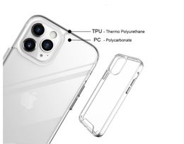 Space Silicone Cases Bumper Hard PC Phone Back Cover para iPhone 14 13 12 Pro Max Clear Case