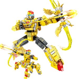 Oorlog Ruimte Speelgoed Voor Jongen Constellation Fighter Transformer Robots Baksteen Bouwstenen Metamorfe Robot Speelgoed Warrior King Kong Model Kit Speelgoed voor Kinderen Lepin Kerstmis