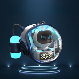 Gift spatial Gift Bluetooth Audio astronaute Personnalisé Bluetooth En haut-parleur sans fil Ai appelant le haut-parleur de l'horloge