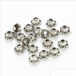 Entretoises Epacket Dhs 6Mm Grand Trou Alliage Longue Tête Petit Entretoise Tore Accessoires Gsdwz057 Tibétain Sier Drop Delivery Jewelry Findin Dh3Pw