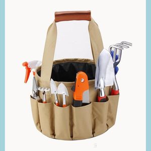 Spade Pelle Jardin Outil Ensemble Organisateur Spade Mini Pelle Kit D'équipement Maison Floral Plantation Greffage Râteau Scie À Main Soutien-Gorge Homeindustry Dhmje